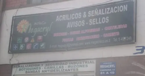 ACRILICOS & SENALIZACION ACRILICOS & SENALIZACION